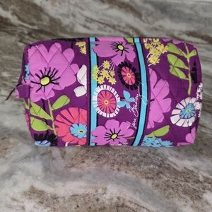 Vera Bradley Flutterby Cosmetic Bag Retired Pattern NWOT